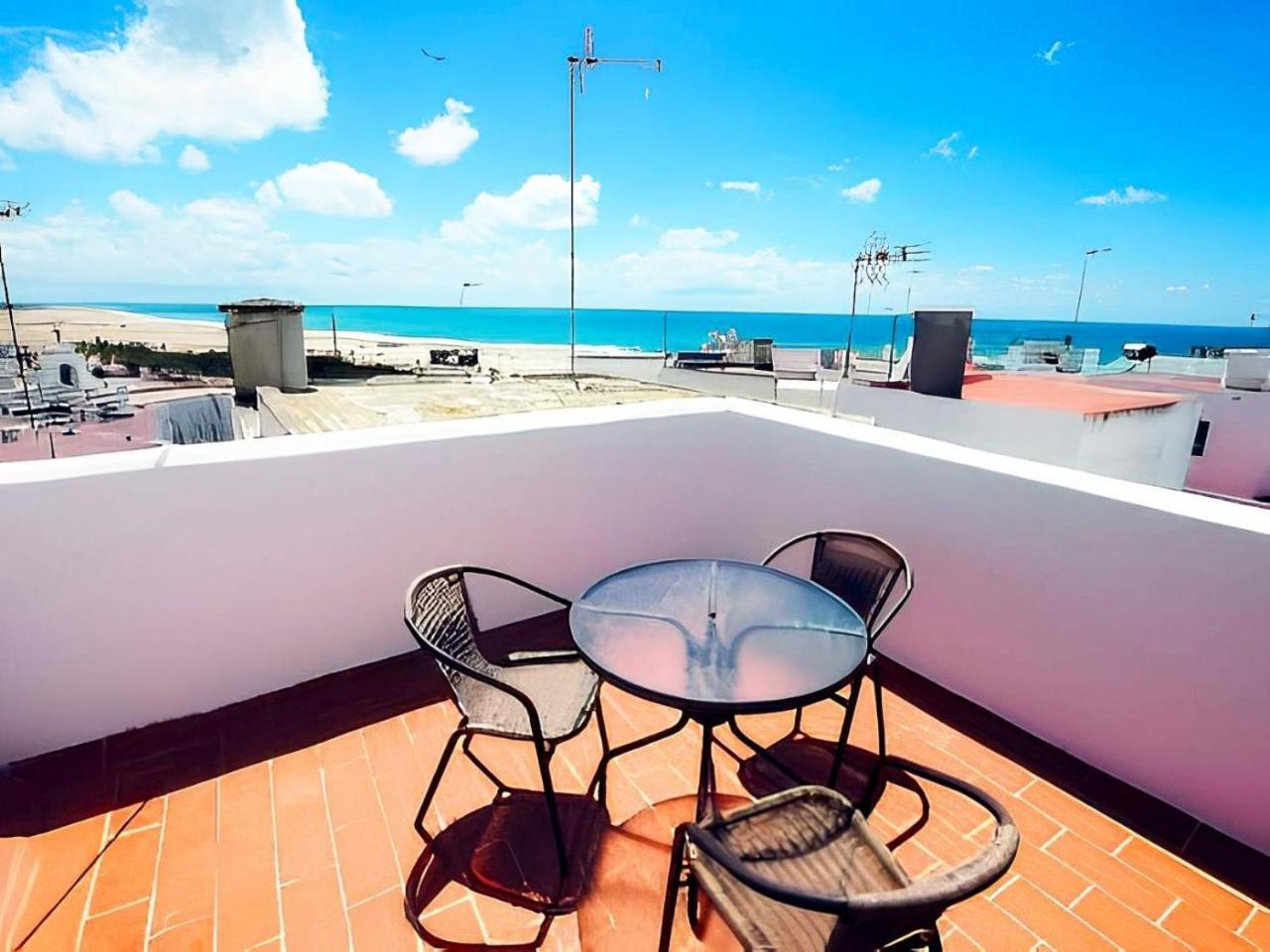 Apartamentos Cerca Del Mar Con Azotea Comunitaria Conil De La Frontera Exterior foto